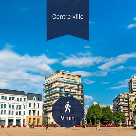 A La Clef - Charmant Studio Proche Gare Et Centre - Ideal Pro & Couple - Wifi Le Mans Exterior photo