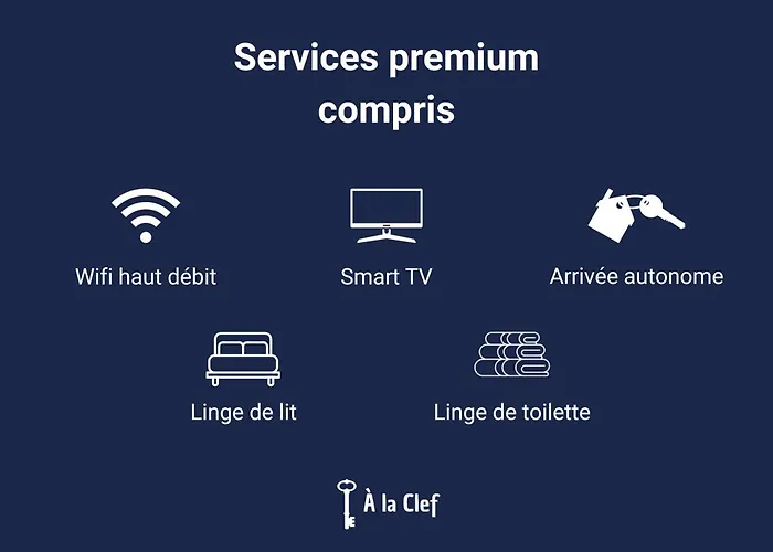 A La Clef - Charmant Studio Proche Gare Et Centre - Ideal Pro & Couple - Wifi