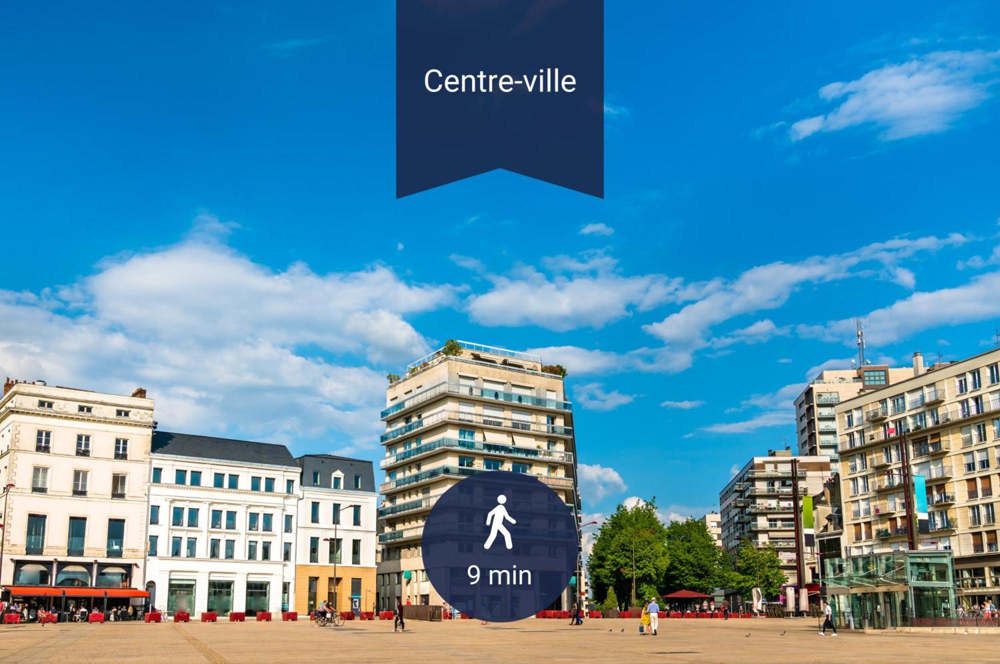 A La Clef - Proche Gare Et Centre - Ideal Pro & Couple - Wifi Apartment